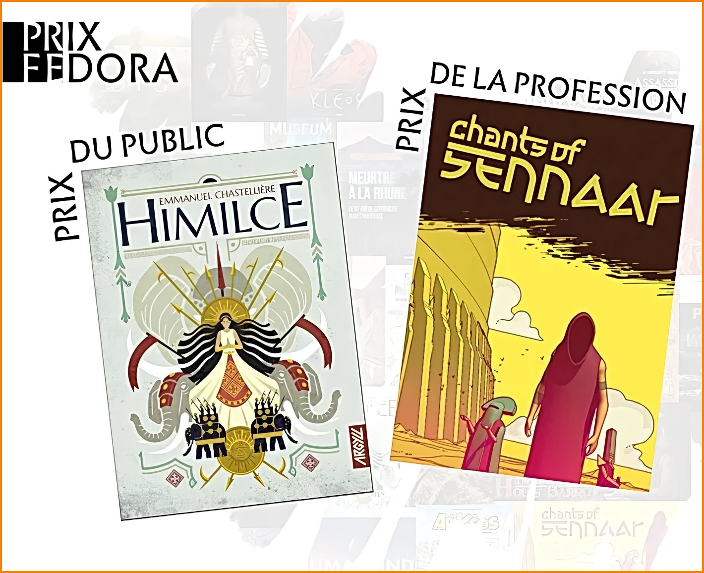 Le prix Fedora pour Emmanuel Chastellière